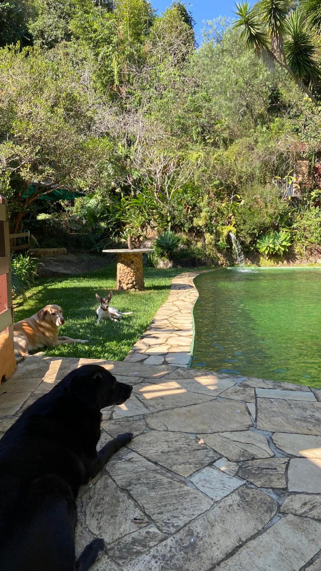 Chale Laranja - Sitio Caldeirao Villa Posse  Kültér fotó